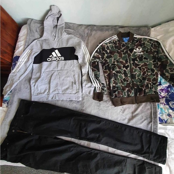 adidas Other - £20 for 2 jacket adidas Size S and jeans levis W34L36